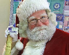 Santa Visits Walkertown Library!