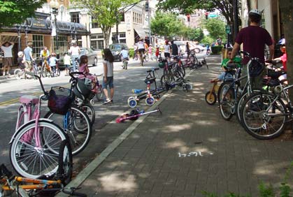 New route for Spring 2012 Cycling Sunday 