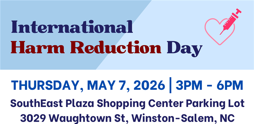 Harm Reduction Day Event on May 7
