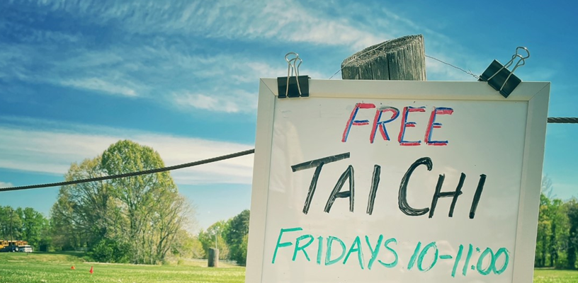 Free Tai Chi Classes at Walkertown Every Friday at 10 a.m.