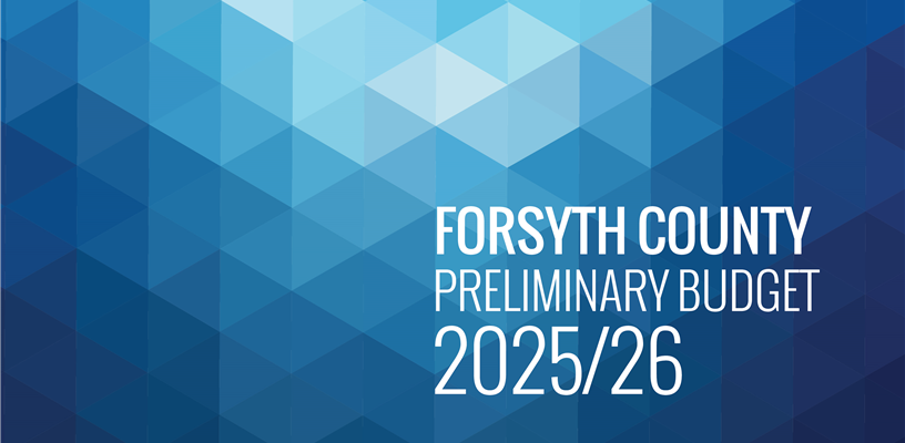 Forsyth County Manager presents FY26 recommended budget