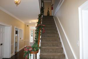 front staircase